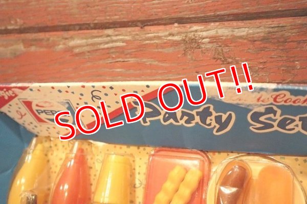 画像7: dp-230301-09 PEPSI / Chilton-Globe 1980's Little Cook's Party Set