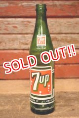 画像: dp-230301-125 7up / 1960's 1 PINT.OZ Bottle
