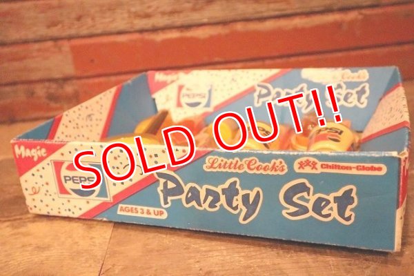 画像11: dp-230301-09 PEPSI / Chilton-Globe 1980's Little Cook's Party Set