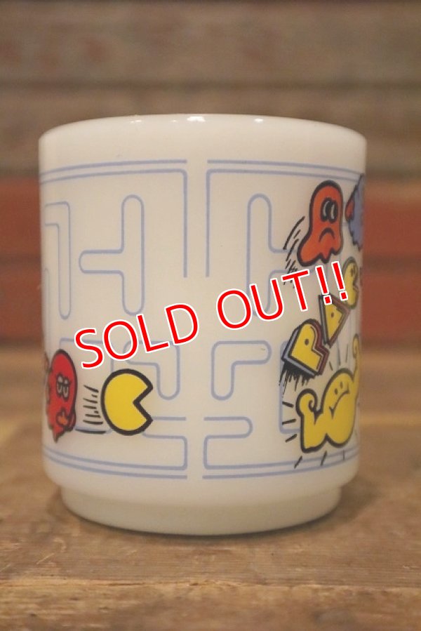 画像4: kt-230301-01 PAC-MAN / 1980's Glasbake Mug