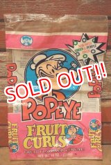 画像: ct-220901-13 Popeye / QUAKER 1994 "FRUIT CURLS" Vinyl Bag