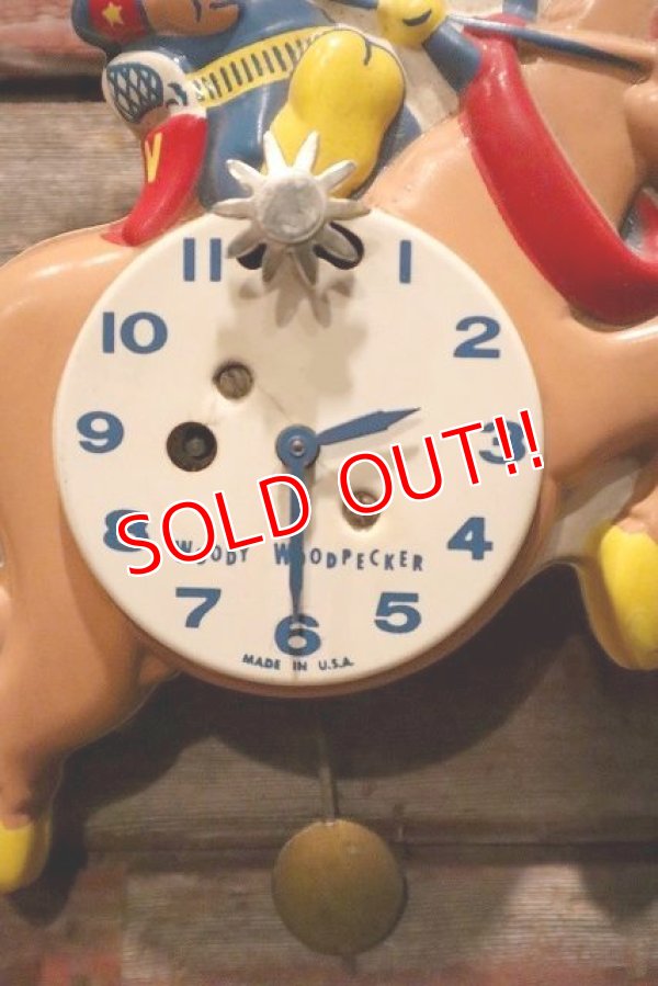 画像4: ct-230301-127 Woody Woodpecker / 1959 Wall Clock