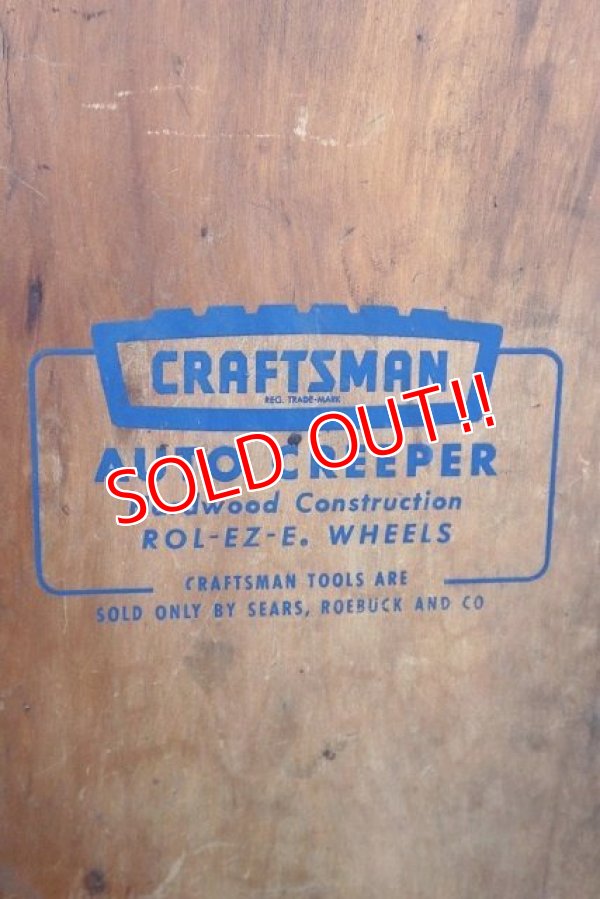 画像2: dp-230301-115 CRAFTSMAN / Vintage Wood Roller Creeper