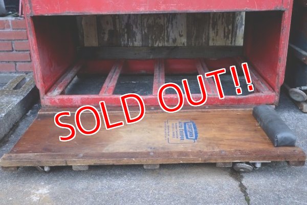 画像9: dp-230301-115 CRAFTSMAN / Vintage Wood Roller Creeper