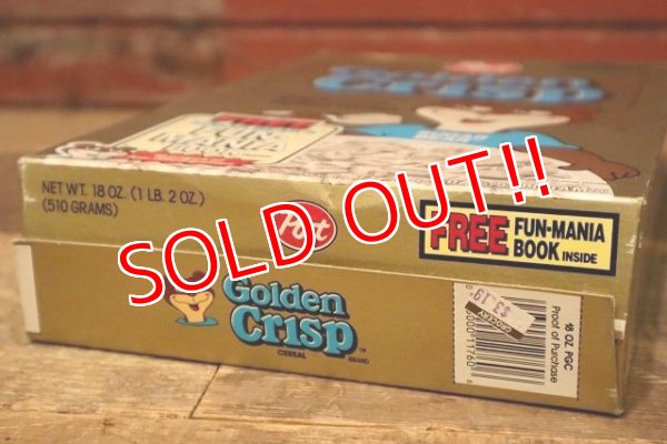 画像10: ct-230301-118 Post Golden Crisp / 1993 Sugar Bear Cereal Box