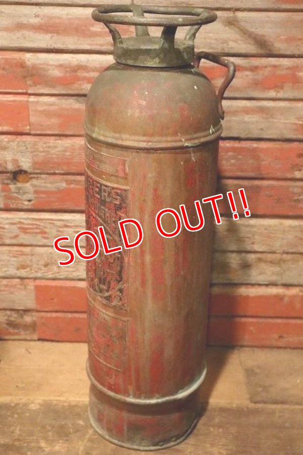 画像5: dp-230301-128 1940's-1950's BADGER'S Metal Fire Extinguisher