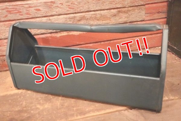 画像6: dp-230301-118 TOTE-ALL / Vintage Tool Carrier Box