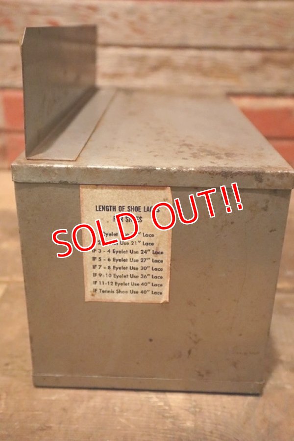 画像10: dp-230301-114 Old Hickory / Vintage Shoe Laces Store Counter Top Display