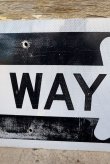 画像3: dp-210401-63 Road Sign "⇒ONE WAY"