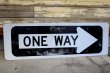 画像1: dp-210401-63 Road Sign "⇒ONE WAY"