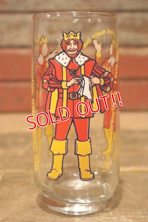 画像1: gs-230414-09 Burger King / 1979 Collectors Series Glass "The King"