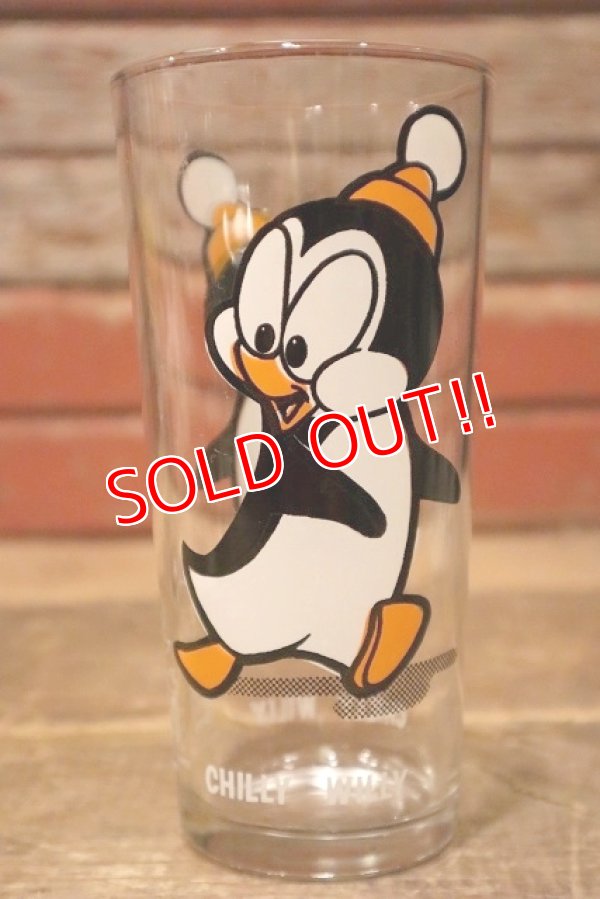 画像1: gs-230414-08 Chilly Willy / PEPSI 1970's 16 oz. Collector Series Glass