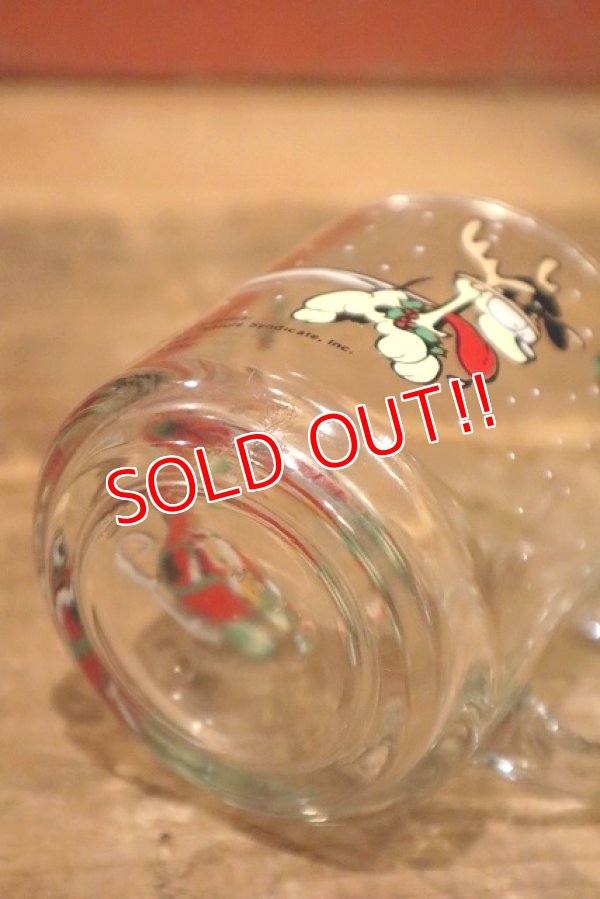 画像6: gs-230414-10 Garfiled & Odie / 1978 Christmas Glass Mug