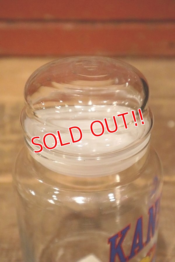画像4: dp-230414-07 The University of Kansas / Jayhawks Glass Canister