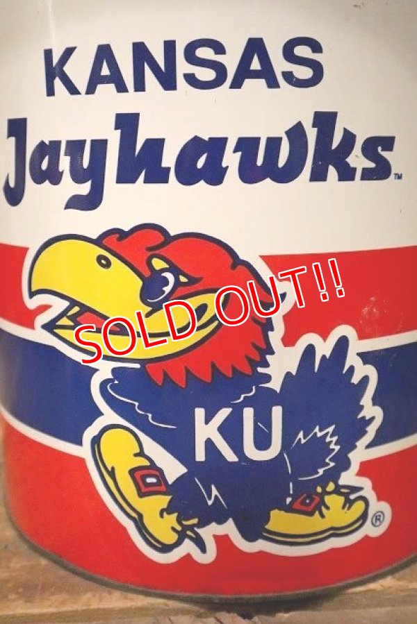 画像2: dp-230414-08 The University of Kansas / Jayhawks Tin Box Chair