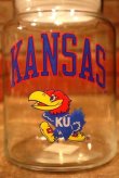 画像2: dp-230414-07 The University of Kansas / Jayhawks Glass Canister