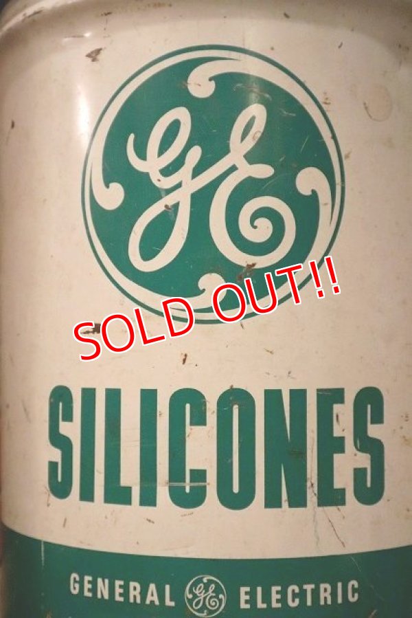 画像2: dp-230414-15 GENERAL ELECTRIC / SILICONES Vintage Can