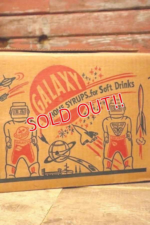 画像4: ct-230414-32 Space Foods / 1953 GALAXY Spaceman Syrup Bottle Box