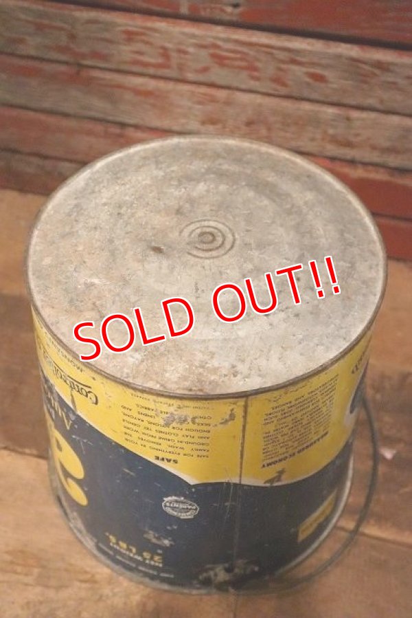 画像12: dp-230414-70 all / 1950's-1960's Laundry Detergent Galvanized Metal Bucket