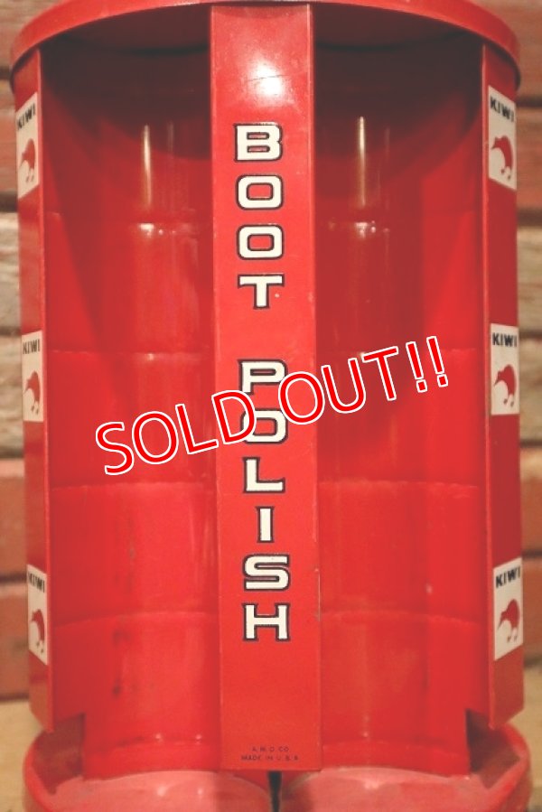 画像4: dp-230401-38 KIWI / 1950's Boots Polish Spinner Rack