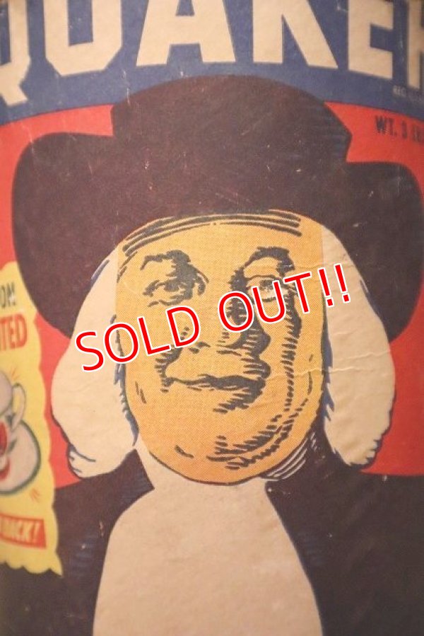 画像2: dp-230414-31 QUAKER OATS / 1960's Cardboard Tube Box