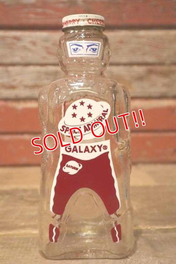 画像1: ct-230414-32 Space Foods / 1950's GALAXY Spaceman Syrup Bottle "SPACE ADMIRAL"