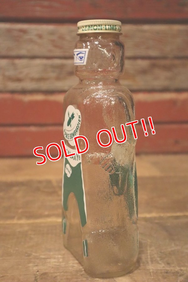 画像3: ct-230414-32 Space Foods / 1950's GALAXY Spaceman Syrup Bottle "SPACE BOMBARDIER"