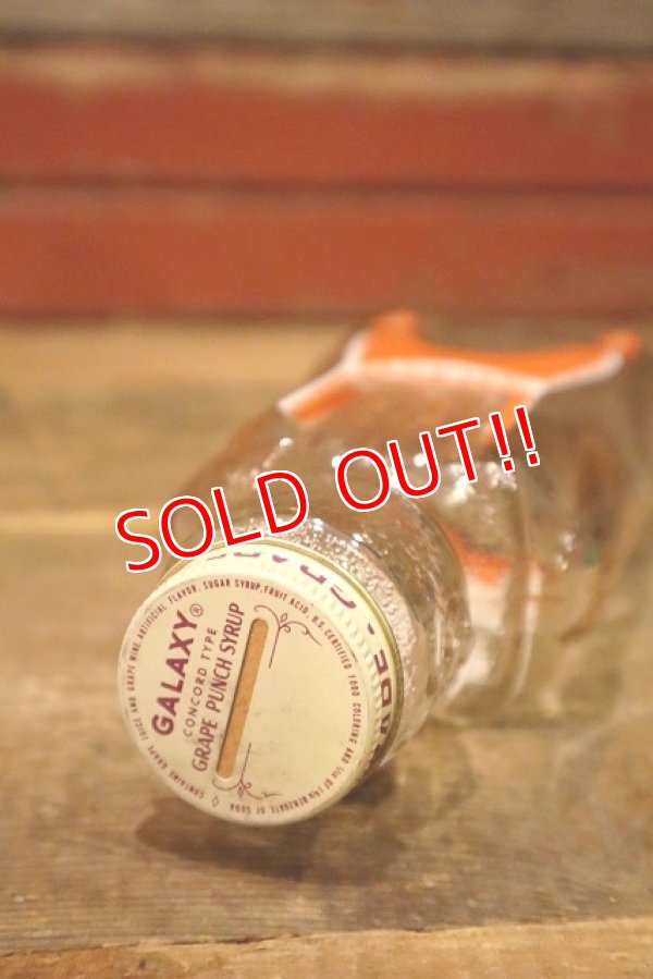 画像5: ct-230414-32 Space Foods / 1950's GALAXY Spaceman Syrup Bottle "ORBIT ADMIRAL"