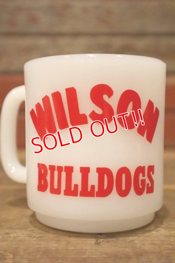 画像3: dp-230414-01 WILSON BULLDOGS / 1960's-1970's Glasbake Mug