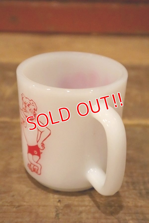 画像5: dp-230414-01 WILSON BULLDOGS / 1960's-1970's Glasbake Mug