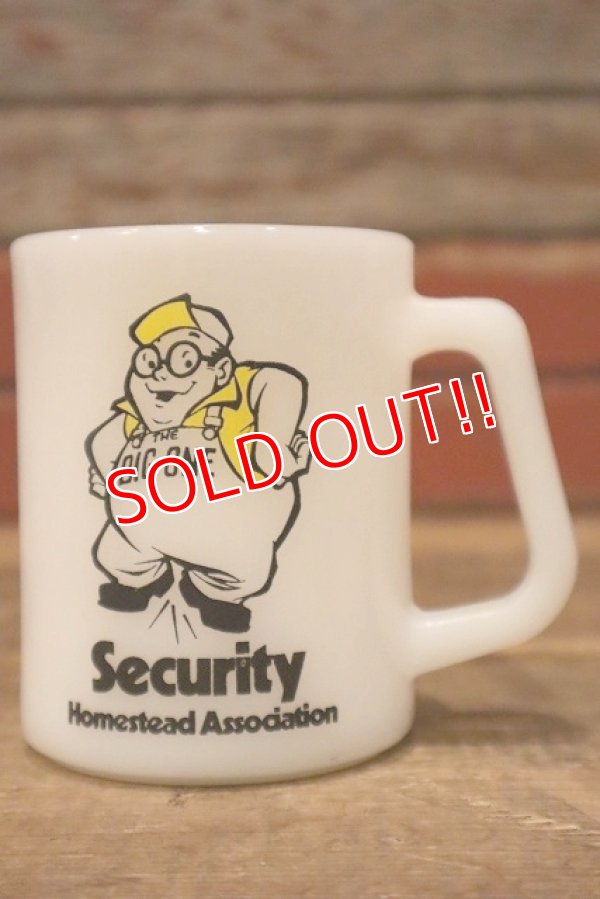 画像1: kt-230414-05 Security Homestead / THE BIG ONE 1970's Federal Mug