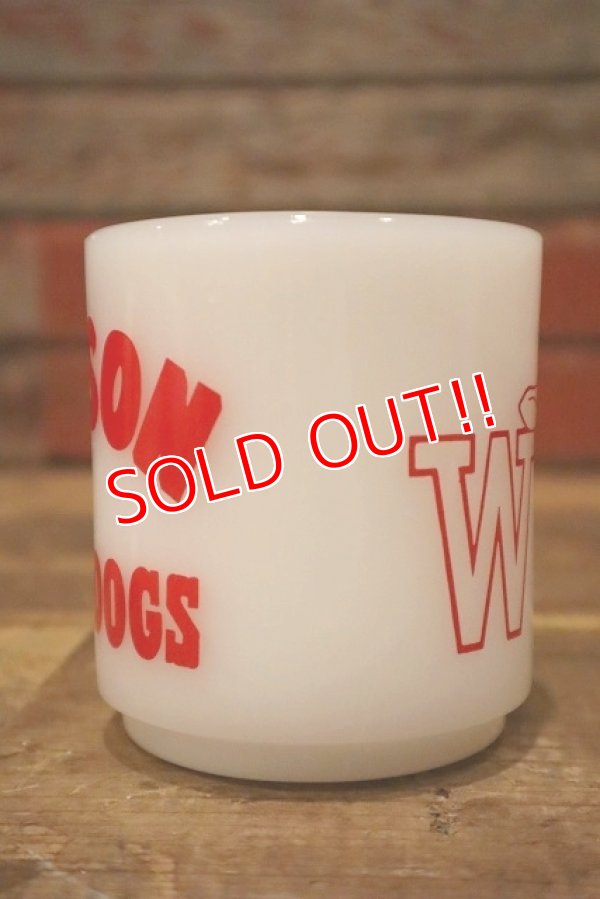 画像4: dp-230414-01 WILSON BULLDOGS / 1960's-1970's Glasbake Mug