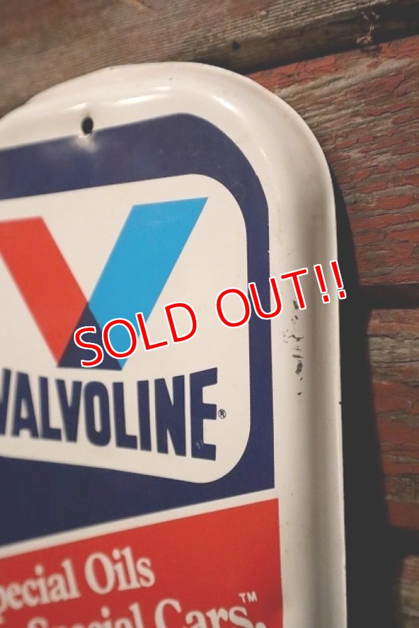画像5: dp-230401-39 VALVOLINE / 1980's Thermometer Sign