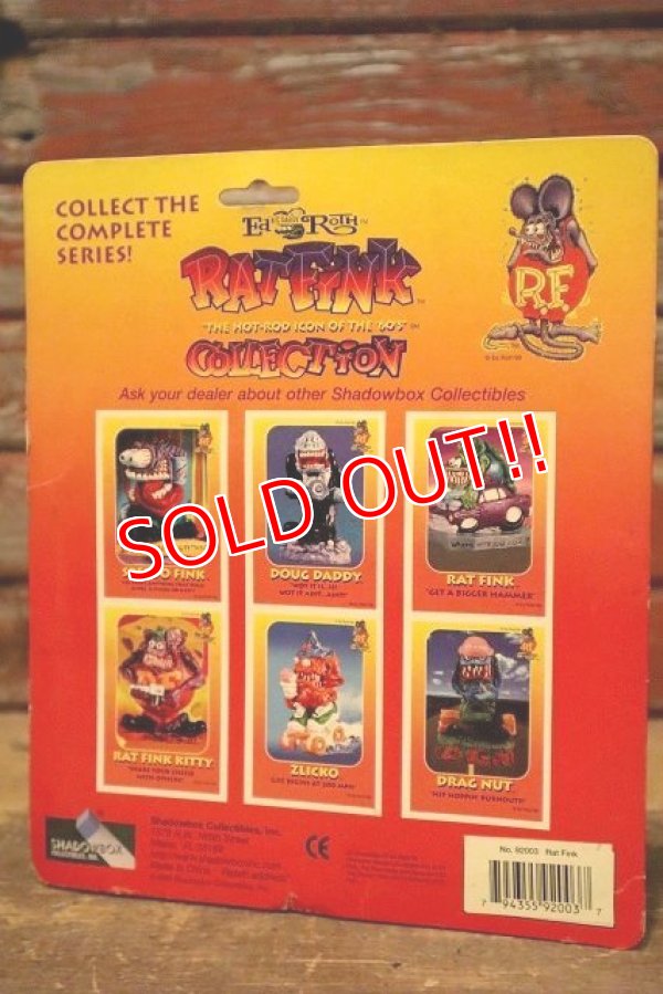 画像8: ct-230414-72 RAT FINK / 1990's PVC RAT FINK "GET A BIGGER HAMMER"