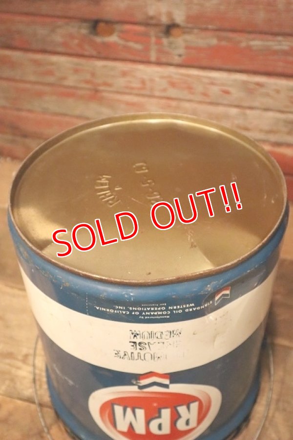 画像8: dp-230401-13 RPM / 1960's 5 U.S. GALLONS OIL CAN