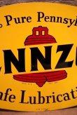 画像7: dp-230401-44 PENNZOIL / 1970's W-side Metal Sign