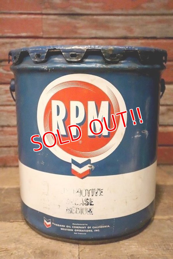 画像1: dp-230401-13 RPM / 1960's 5 U.S. GALLONS OIL CAN