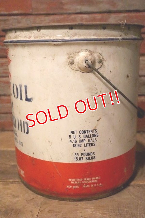 画像6: dp-230401-16 Mobil / 1950's 5 U.S. GALLONS OIL CAN
