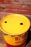 画像7: dp-230401-14 SHELL / RETINAX A 1960's 5 U.S. GALLONS OIL CAN
