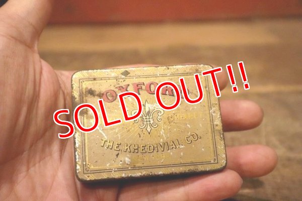 画像2: dp-230401-03 THE KHEDIVAL CO. / OXFORD TURKISH CIGARET Tin Can