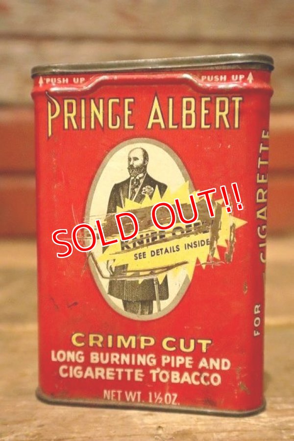 画像1: dp-230401-01 PRINCE ALBERT TOBBACO / Vintage Tin Can