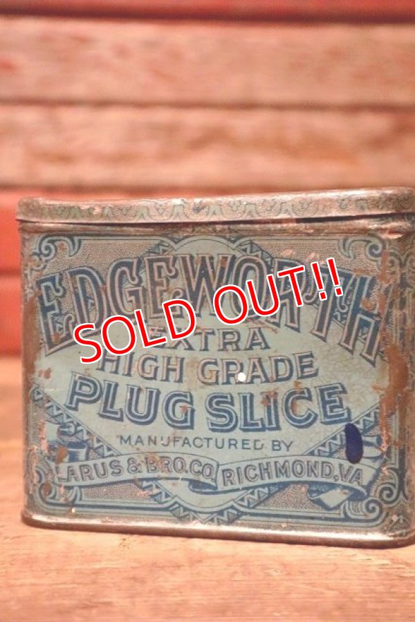 画像2: dp-230401-09 EDGEWORTH / PLUG SLICE Vintage Tin Can