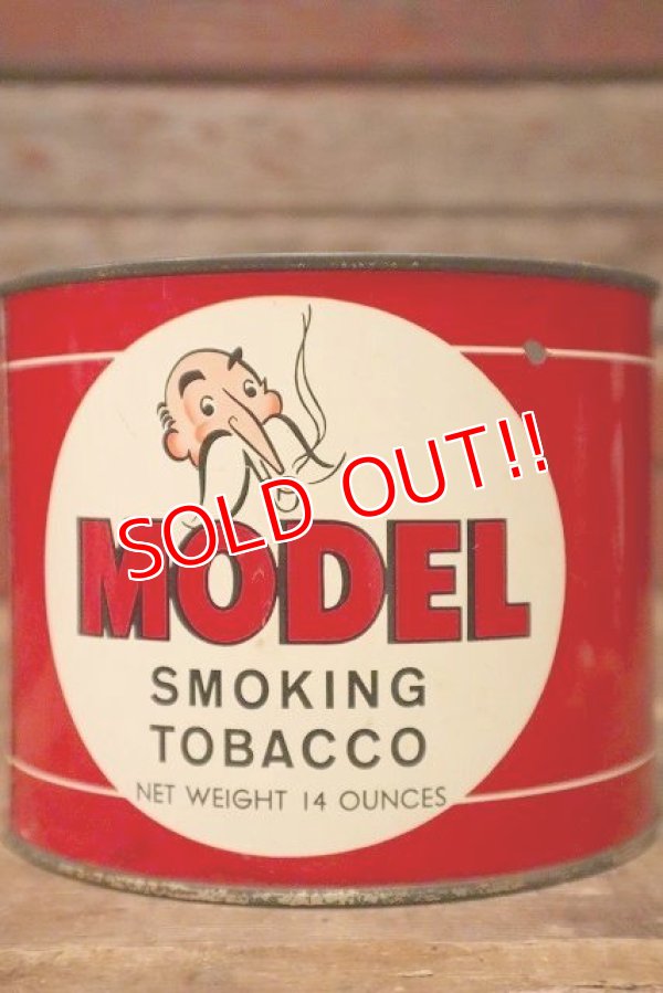 画像3: dp-230414-79 MODEL Smoking Tobacco / Vintage Tin Can