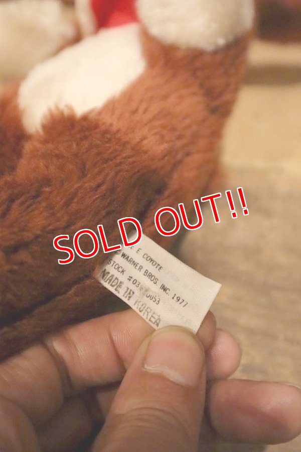 画像7: ct-230414-29 Wile E. Coyote / 1977 Rubber Face Doll