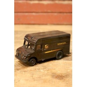 画像: dp-230414-39 United Parcel Service (UPS) / 1990's Package Truck Pull Back Toy