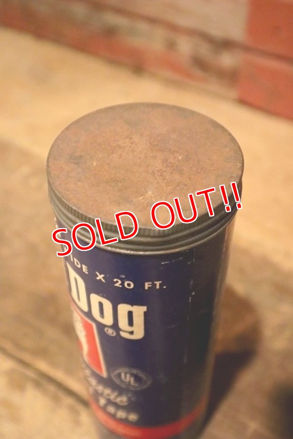 画像6: dp-230414-23 AMERICAN BILTRITE RUBBER COMPANY / 1950's BULLDOG Vinyl Plastic Electrical Tape Box