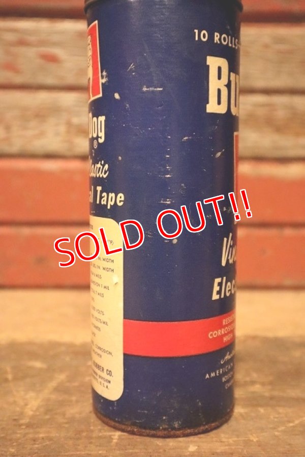 画像5: dp-230414-23 AMERICAN BILTRITE RUBBER COMPANY / 1950's BULLDOG Vinyl Plastic Electrical Tape Box
