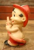 画像3: ct-230414-49 Unknown / 1950's-1960's Fire Chief Boy Squeaky Doll