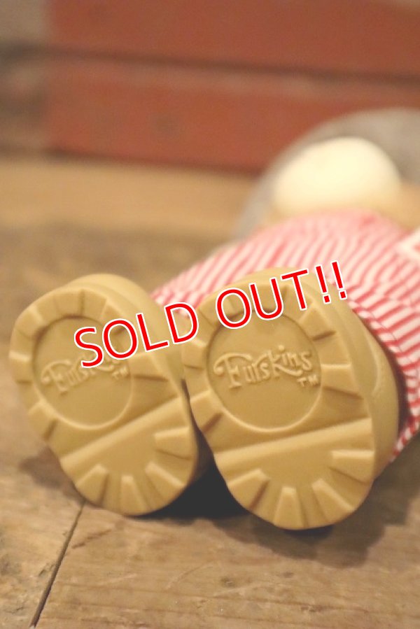 画像8: ct-230414-02 WENDY'S / 1986 Furskins Bear Plush Doll "Dudley Furskin"