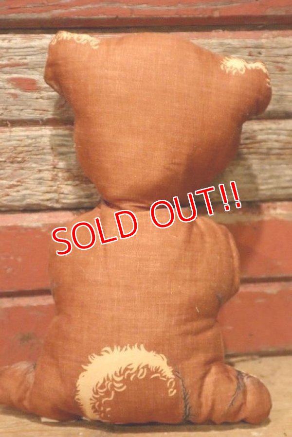 画像3: ct-230414-28 Vintage Bear Cloth Doll